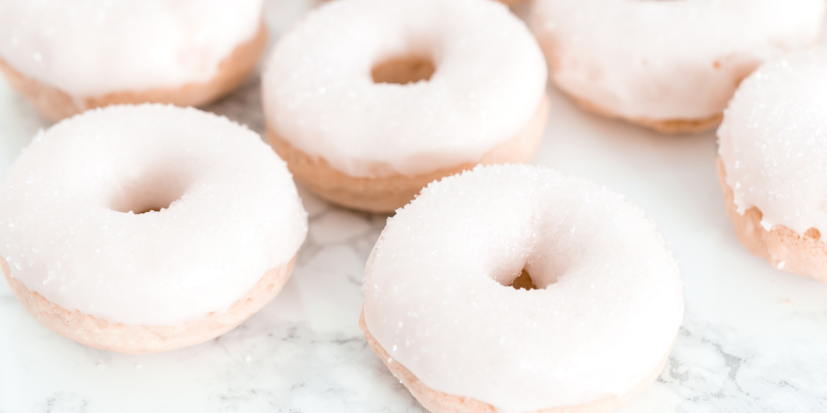 iced donuts 