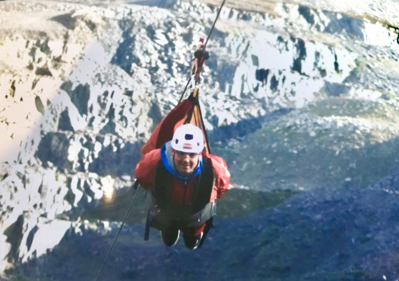 things to do when camping in anglesey, the fastest zip wire in the world , zip world Anglesey