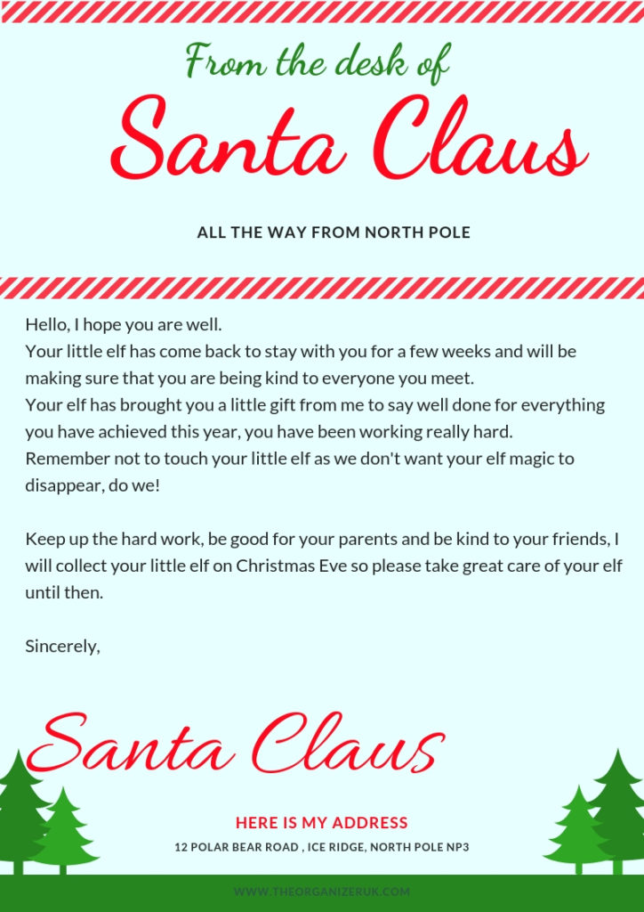 simple elf on the shelf coloring pages, elf on the shelf arrival letter from Santa