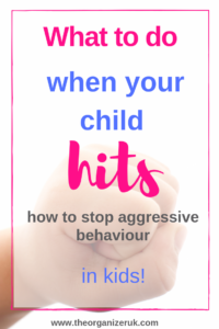 How to stop your toddler hitting