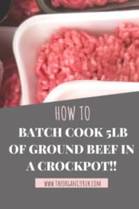  bulk ground beef in the slow cooker