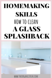 how to clean a glass splashback