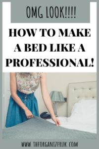 bedmaking: how to make a bed like a professional