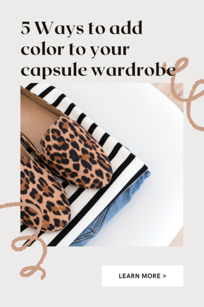 How To Create An Easy Capsule Wardrobe Color Palette