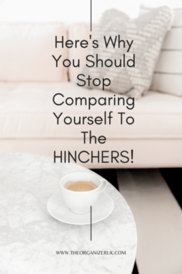  stop comparing yourself to the hinchers 