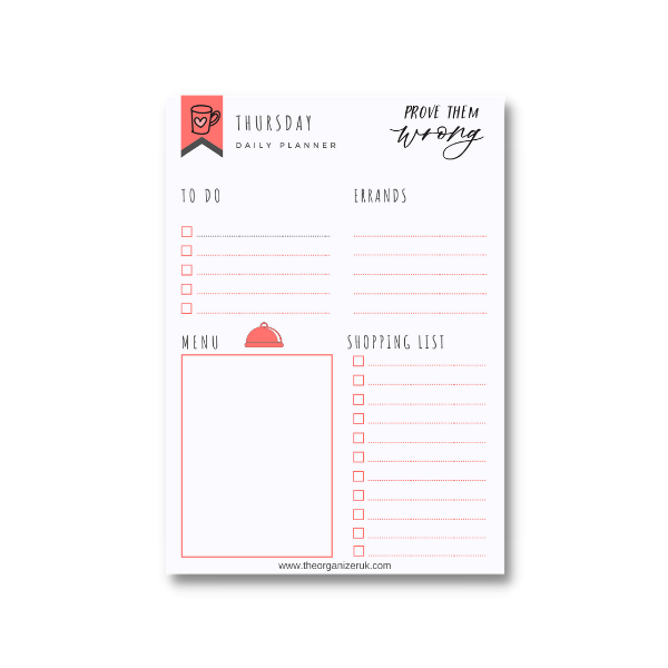 planner pages